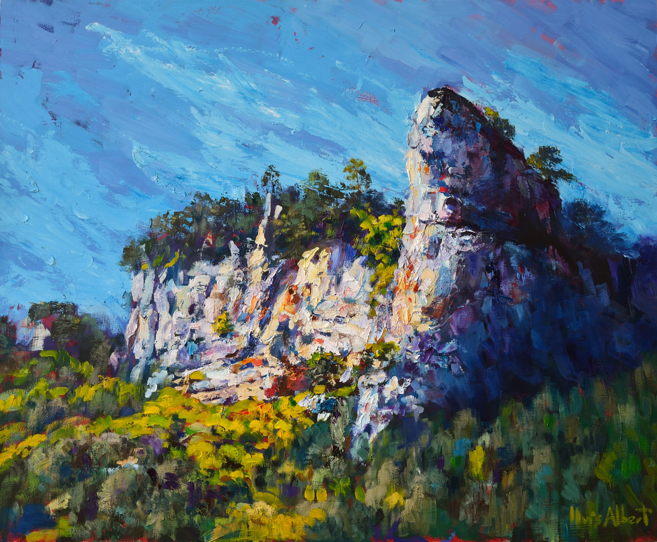 Obra de arte de Lluís Albert: Riscos Iluminados